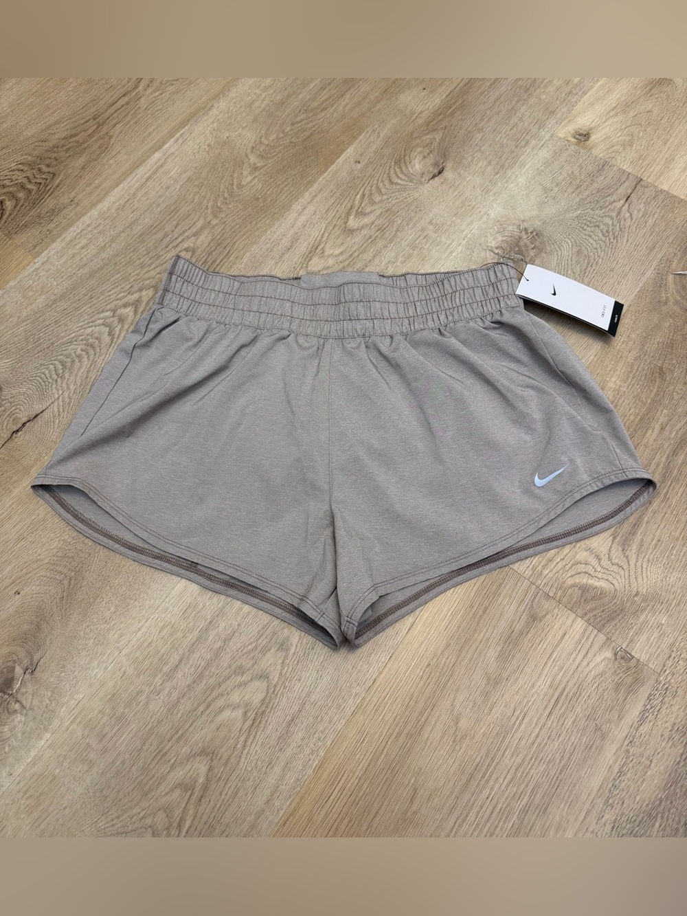 Nike Dri-fit Taupe Athletic Training Shorts